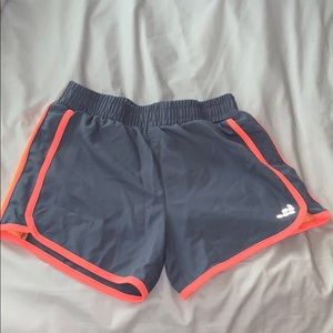 Grey and Orange Shorts